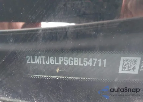 2016 Lincoln Mkx Reserve from USA, damaged, VIN 2LMTJ6LP5GBL54711